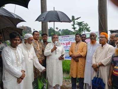 হালুয়াঘাটের ৩ শতাধিক বাড়ি, ক্ষুদ্রশিল্প ও সেচ প্রকল্প বিদ্যুৎ পাবে : এমরান সালেহ প্রিন্স