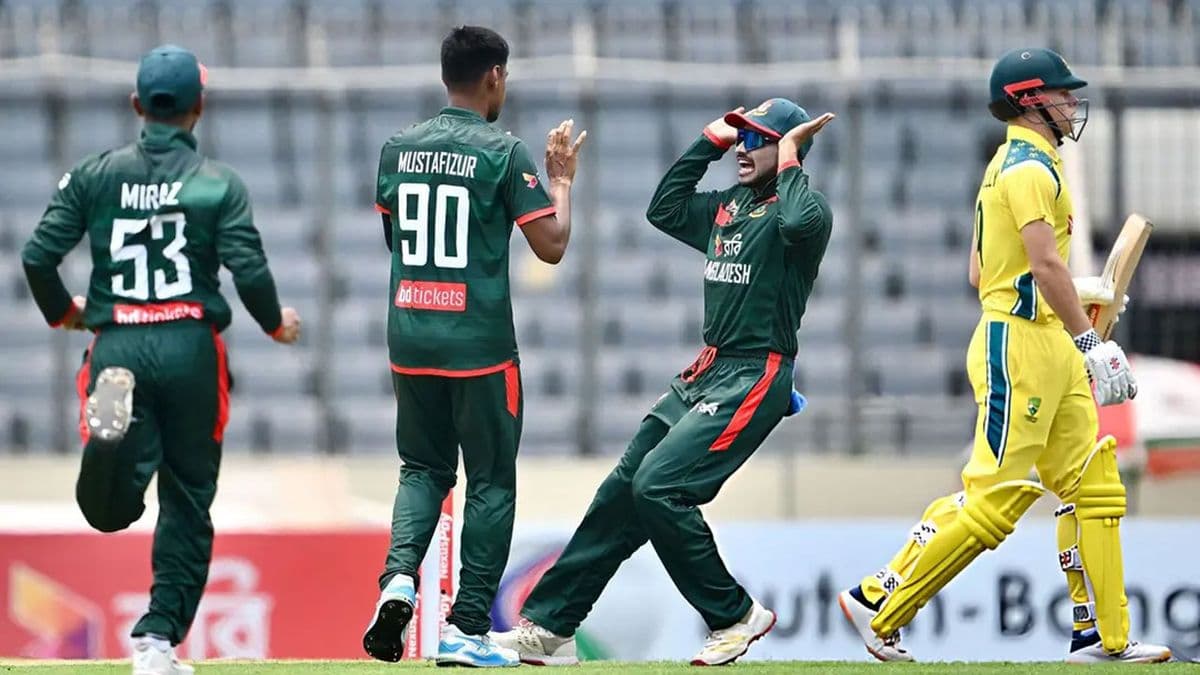 অস্ট্রেলিয়ার বিপক্ষে বাংলাদেশের ঐতিহাসিক সিরিজ জয়