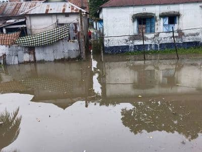 মুক্তাগাছায় সামান্য বৃষ্টি হলেই জলাবদ্ধতা : জনদুর্ভোগ চরমে