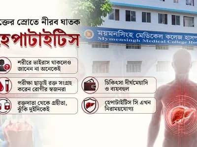 হেপাটাইটিসের ঝুঁকি ও চিকিৎসার লড়াই : শরীরে ভাইরাস আছে, জানেন না অনেকেই