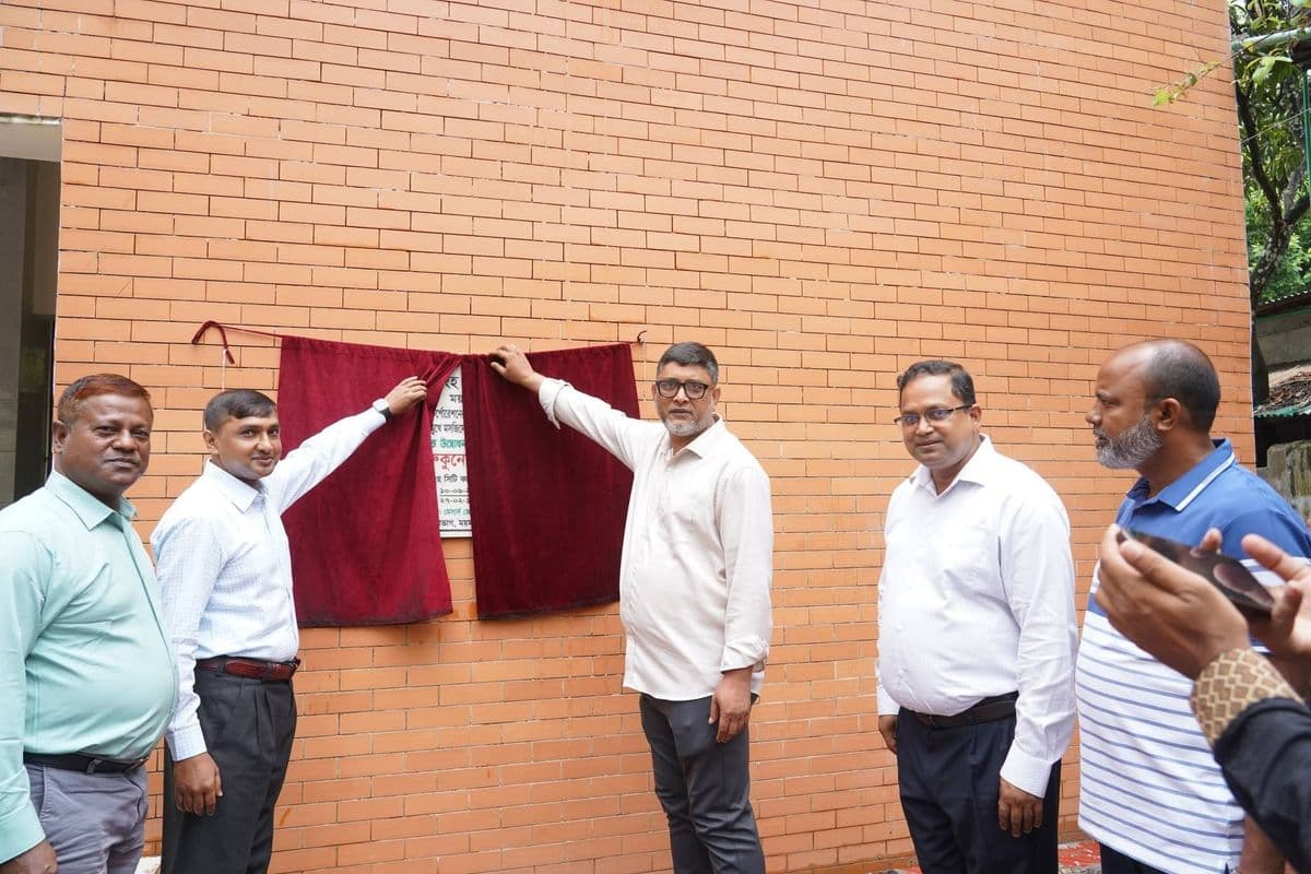 জয়নুল আবেদিন উদ্যানে মসজিদের সম্প্রসারণ কাজের শুভ উদ্বোধন