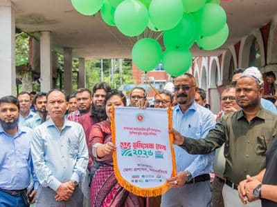 ময়মনসিংহে ভূমিসেবা মেলার শুভ উদ্বোধন করলেন ওয়াহাব আকন্দ এমপি