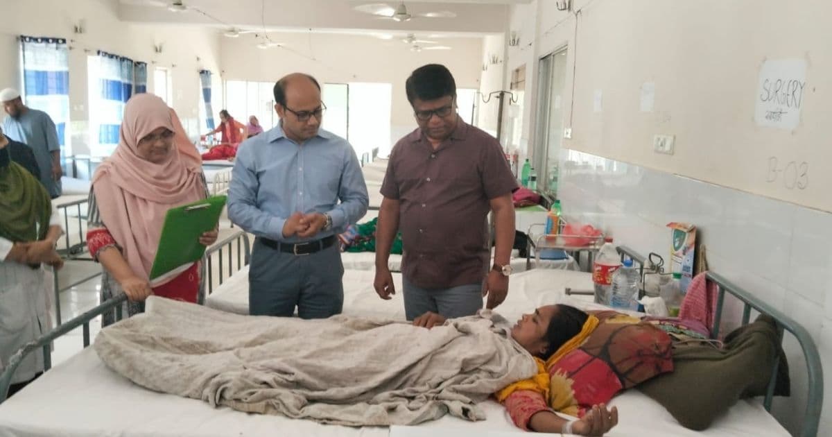 চিকিৎসায় কোনো ধরনের অবহেলা বা অনিয়ম সহ্য করা হবে না-ডা. মাহবুবুর রহমান লিটন এমপি