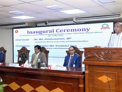 ন্যায়বিচার নিশ্চিত করুন, সরকার আপনাদের পাশে আছে : বিচারকদের প্রতি আইনমন্ত্রী