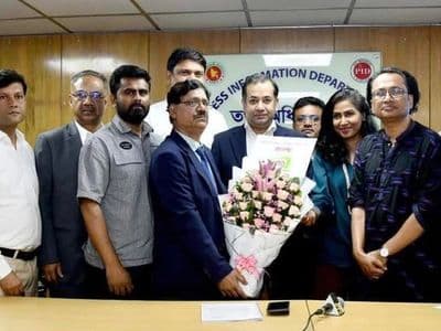 তথ্য ও সম্প্রচার প্রতিমন্ত্রীর সাথে আইপি টিভি ওনার প্রতিনিধি দলের সাক্ষাত