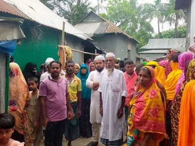 ১৫ দিন পর দেশে এলো সৌদি আরবে নিহত রুহুল আমিনের মরদেহ, দাফন সম্পন্ন