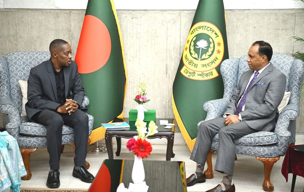 ডেপুটি স্পীকারের সঙ্গে ইউনিসেফ প্রতিনিধিদলের সাক্ষাৎ
