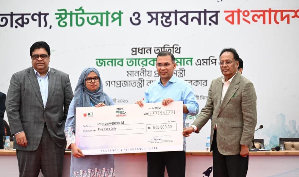 জামানত ছাড়াই ৫ কোটি টাকা পর্যন্ত অনুদান পাবে তরুণ উদ্যোক্তারা : প্রধানমন্ত্রী