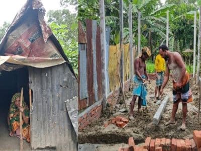 ভিক্ষুক ফিরোজার স্বপ্নপূরণ : নতুন ঘর দিলেন তথ্য প্রতিমন্ত্রী