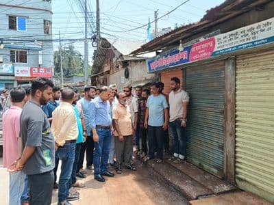 ময়মনসিংহে বিষাক্ত গ্যাসে অসুস্থ ৩৯, ঘটনাস্থল পরিদর্শনে মউক চেয়ারম্যান