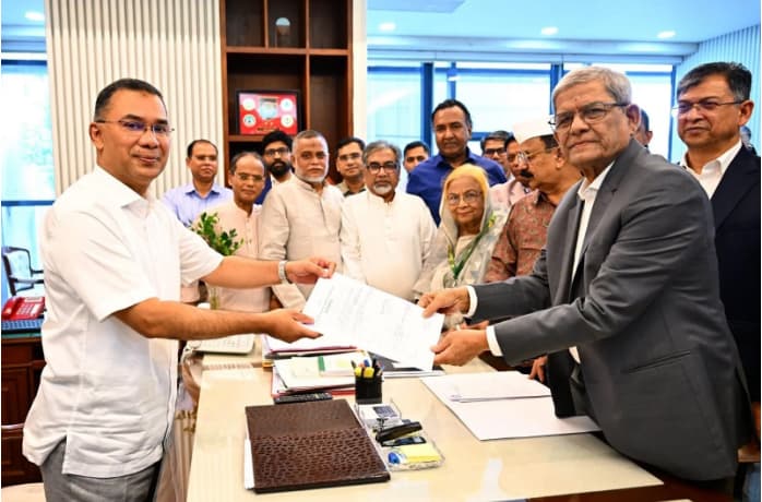 রাষ্ট্রপতি পদে দলের প্রার্থী হিসেবে মির্জা ফখরুলকে বেছে নিলেন প্রধানমন্ত্রী