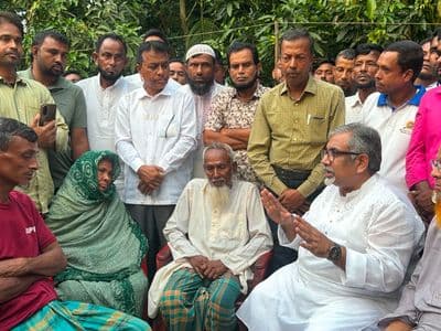 ধোবাউড়ায় ধর্ষণ ও হত্যার শিকার শিশু নিসার পরিবারের পাশে প্রিন্স : দ্রুত বিচার নিশ্চিত করতে আইনমন্ত্রীর আশ্বাস