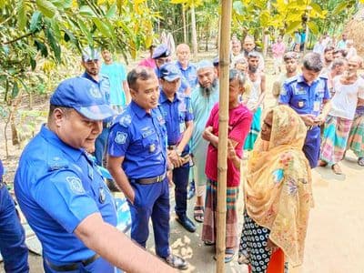 ধোবাউড়ায় শিশুর মরদেহ উদ্ধার, ঘটনাস্থল পরিদর্শনে পুলিশ সুপার