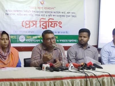 সরকারের অগ্রাধিকার কর্মসূচিগুলোর জনমুখিতা তুলে ধরে ময়মনসিংহে তথ্য অফিসের প্রেস ব্রিফিং